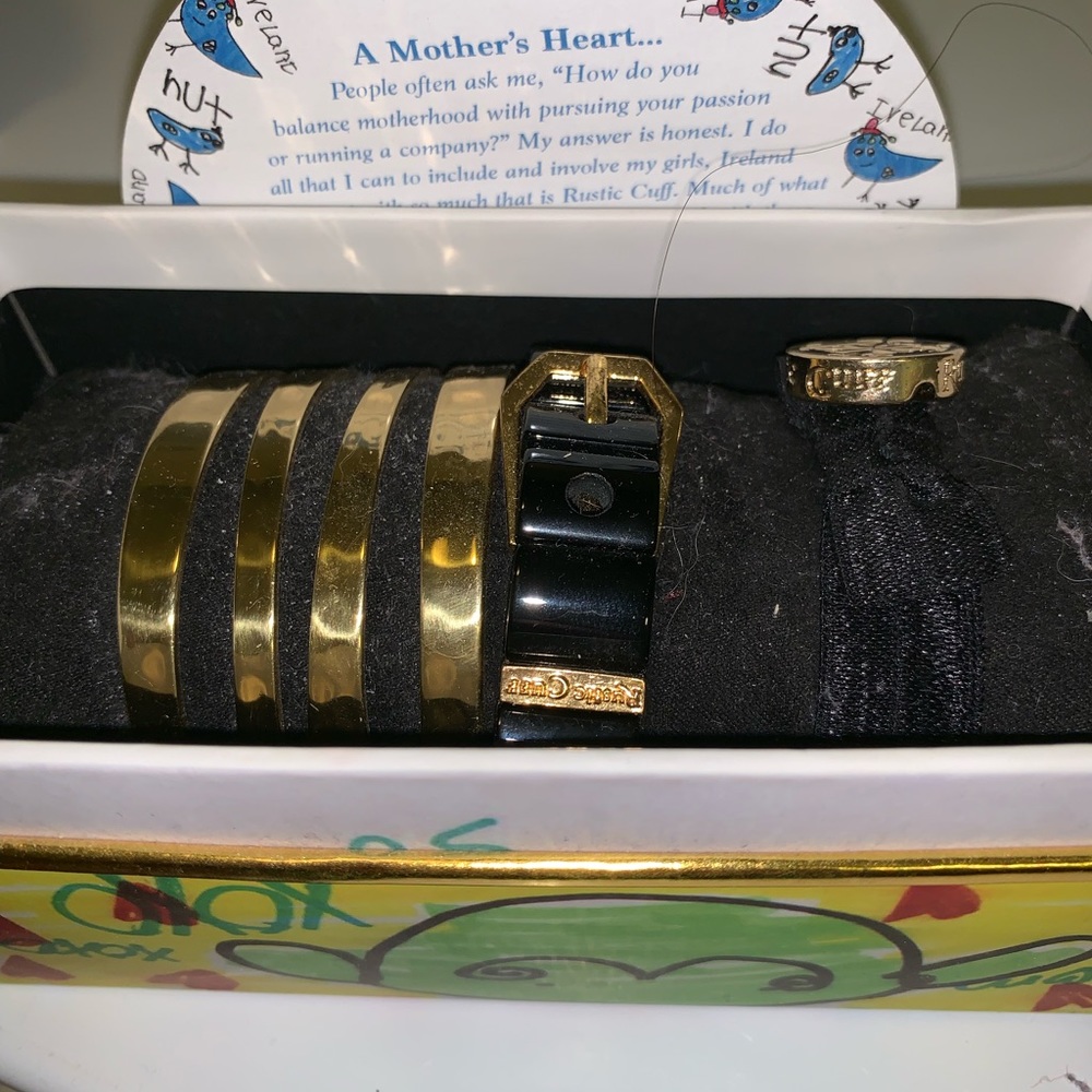 Rustic Cuff Bracelet set